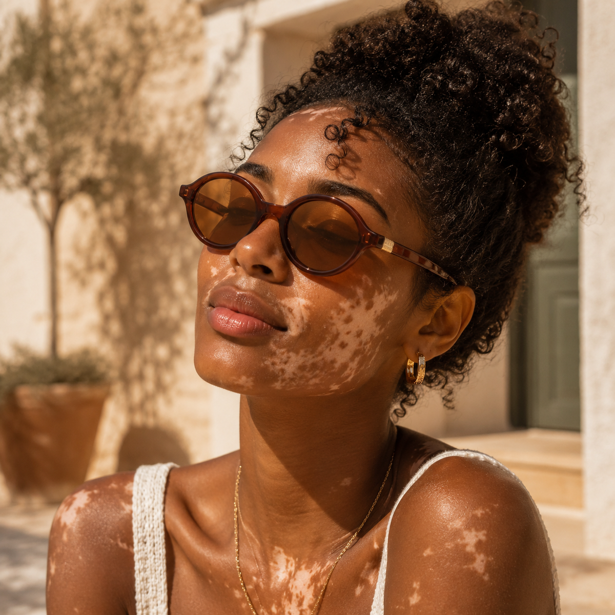 ByAmara Icon Sunglasses - vintage retro zonnebril, productfoto 6