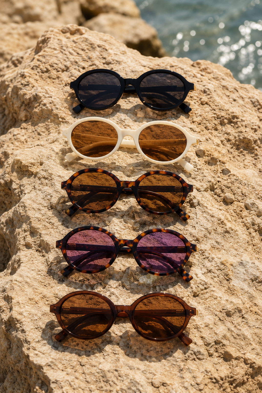 ByAmara Icon Sunglasses - vintage retro zonnebril, productfoto 3